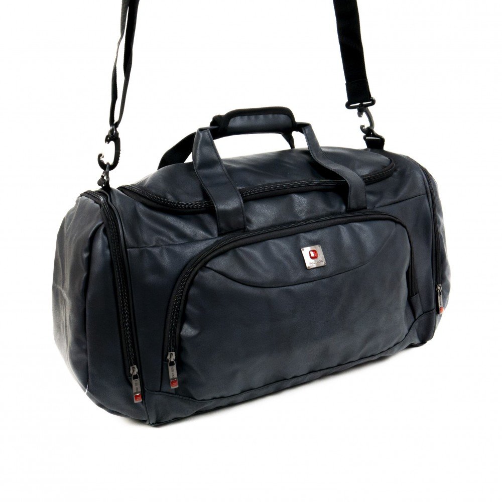 Пътна чанта тип сак ENZO NORI модел CARGO еко кожа син